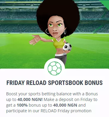 22Bet Friday bonus